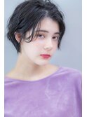 『毛束感 ×ネイビーグレージュ』☆モードヘア