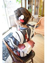 ベル(BELL)&nbsp;浴衣着付＆ショートへアアレンジ♪BELL/桜新町/用賀