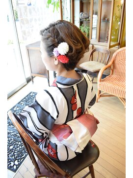 ベル(BELL) 浴衣着付＆ショートへアアレンジ♪BELL/桜新町/用賀
