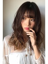 レセ 南柏店(Laissez)&nbsp;グラデーションスタイル/シースルーバング/ロング【レセ南柏店】