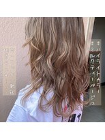 ワット 新宿店&nbsp;【W-ワット-新宿店 】ハイライトたっぷりミルクティーベージュ