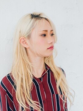 イコール バイ プロデュース 町田駅前店(equal by Produce) ハイトーンクセ毛風ロング