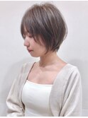 大人かわいいハイライトショート【綾瀬/北千住/亀有】