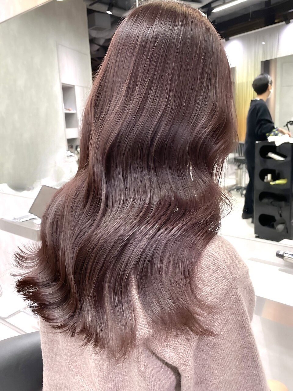 髪質改善×艶カラー×ピンクブラウン【大塚】：L174091748｜シティ(CITY
