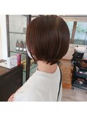 丸みショートボブ
