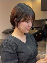 ソイデュエ 梅田(soi due)&nbsp;丸みショートボブ