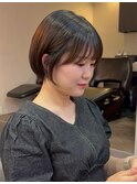 丸みショートボブ
