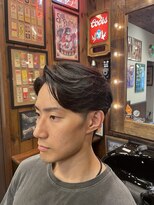 ヘアーデザイン スワロー(hair design Swallow) メンズ　サイドパート