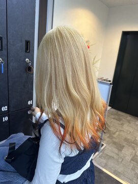 トゥービーコンティニュー(To Be Continued..) 抜きっぱなし/ブロンド/オレンジカラー/裾カラー