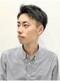 ビジネスショート アップバングツーブロ バーバーカットM1202