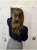 一際目を引くdown set