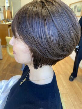 トリッカ 代官山(tricca) 乾かすだけで、美フォルムショートボブ/30代40代50代