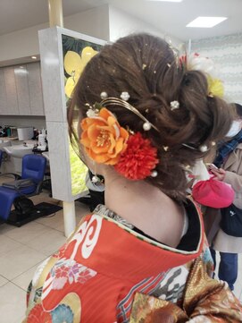 フリージュア(FREEJUA) [FREEJUA/北上尾]成人式 卒業式 振袖 袴ヘアセット/アレンジ