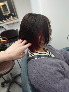 アヤメ(ayame) インナーカラー__ショート_東久留米1