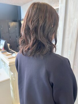 キャアリー(Caary) 福山人気ふんわりニュアンスパーマ大人かわいいピンクブラウン