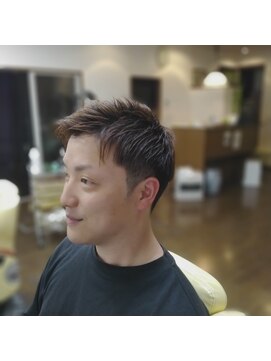 ヘアーデザインハセガワ(hair design hasegawa) アップバングショート