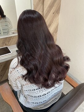 グラット(grAt) 【城島】ボルドーカラー×韓国ヘア