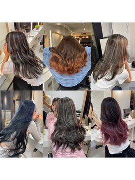 ブレンド 渋谷(BLend) 前髪アンブレラカラーこなれミディイメチェンウェーブパーマ