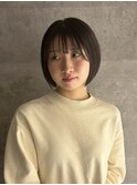 【前下りショートボブ】新田