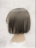 フェイスフレーミングボブインナーカラーボブ切りっぱなしボブ