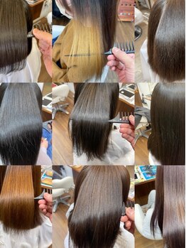 ヘアーウィンクルム(HAIR VINCULUM)の写真/豊富な髪質改善メニューから一人一人のお悩みに沿ってご提案！くせ毛やうねりなどのお悩み解決します★