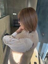 ヲタク(wotaku.) ミルクティーベージュ透明感カラーくすみベージュダブルカラー