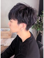 グローリーメンズ(glory men's)&nbsp;ポイントパーマでクセ毛風パーマ