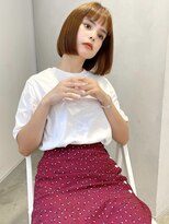 ソト 銀座(soto.)&nbsp;ハイライトカラー/くびれヘア/レイヤーパーマ/ミニボブ[銀座]