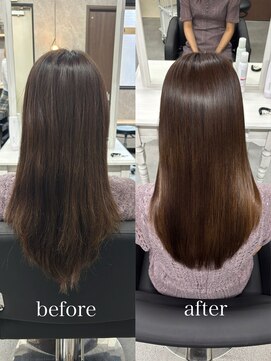 ウル バイ ドット(ulu by dot.) 【かがみ】髪質改善カラー/縮毛矯正[町田/町田駅/髪質改善]