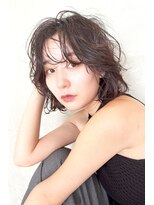 フィガロリビュート(figaro Ribute) 2025 ウェットラフ×ニュアンスくびれボブ