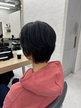 ユアーズヘア 新宿三丁目店(youres hair) 自然にまとまるショートスタイル