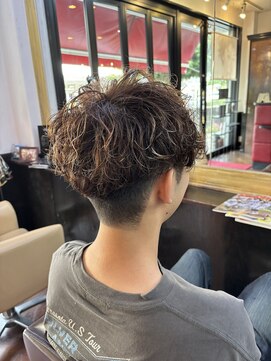 シャンプーボーイアネックス(SHAMPOO BOY Annex) ツイストスパイラルパーマ メンズマッシュ 佐世保