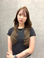 ヘアデザインファブロ イオンモール宮崎店(hair design FABRO.)&nbsp;顔まわりレイヤー/韓国ヘア/髪質改善/大人ナチュラルロング/宮崎