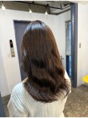 コテ巻き風デジタルパーマ