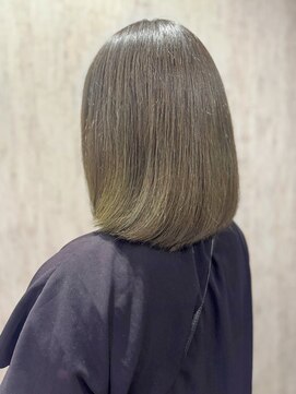 テトテ 門戸厄神店(tetote) 【tetote門戸厄神/村山】オリーブグレー/美髪