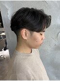 MEN’S HAIR/サーフカール/刈り上げセンターパート/群馬高崎
