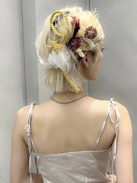 オニキス 原宿(ONYX) a142 成人式ヘアセット卒業式ヘアセット着付け振袖袴