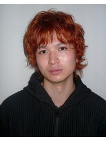 チクロ(ticro)&nbsp;【チクロ】メンズウルフパーマ/オレンジ