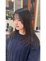 ラ ポルト ドゥ サワ(La Porte de SAWA)&nbsp;簡単◎1カールミディアムレイヤー×時短ヘア