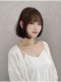 ふんわりボブ