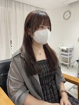 クラン 岡本(Chlan)&nbsp;ココアベージュ　小顔顔まわりカット