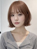 トリッカ シブヤ(TRICCA SHIBUYA)&nbsp;くびれボブ/レイヤーボブ/透明感カラー/外はねボブ/小顔ヘア