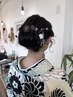 【着付け】卒業式袴着付け＋ヘアセット　月曜日．火曜日もOk