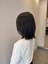 スーリール 福岡別府店(Sourire) 外はねレイヤースタイル