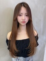 ロンドルーチェ 心斎橋(Lond luce)&nbsp;ダークパープル×ナチュラルショート［髪質改善/縮毛矯正］