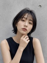 ゲイン(Gain)&nbsp;ショートカット×白髪ぼかし、ハイライト×縮毛矯正×髪質改善