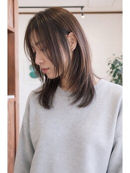 ロスカ(Loska)の写真/骨格と髪質に合わせた再現性の高いカット。自宅でも扱いやすい髪へ