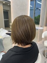 アプリ 大宮西口(appri)&nbsp;オリーブベージュ×くびれボブ
