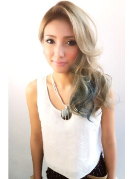 ルモア(RUMOR) Rumor×ヴィヴィッドカラー☆ブルーMIX