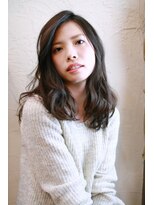 トヌコア ルア 下北沢店(TONUKOA RUA)&nbsp;【TonukoaRua】ナチュラルグラデーションのミディーウェーブ